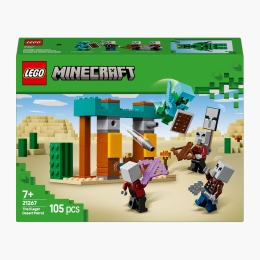 Patrula Illager de deșert, 21267 Minecraft™, 105 piese, +7 ani