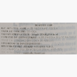 Gin Atlantic, 40% alc, 0.7l