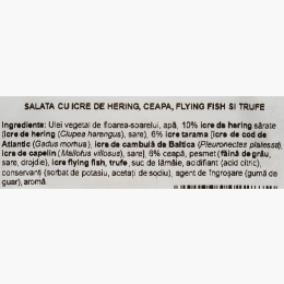 Salată cu icre de hering și trufe 100g
