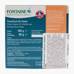 Ton pentru paste cu măsline, capere și roșii, 190g