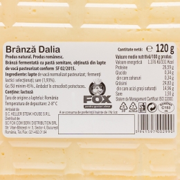 Brânză Dalia felii 120g