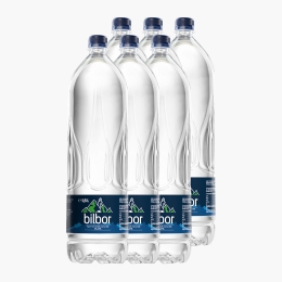 Apă minerală naturală plată, 6x1.5l