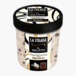 Înghețată cu mascarpone și biscotti 350g