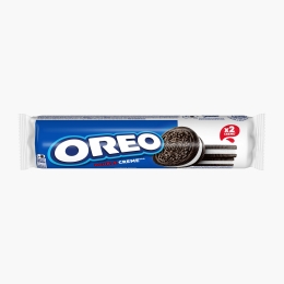 Biscuiți din cacao și cremă cu aromă de vanilie Double Creme, 157g