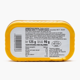 Sardine în ulei vegetal 125g