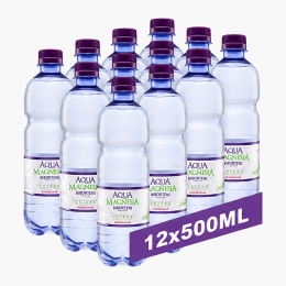 Apă minerală naturală carbogazoasă Magnesia Lejeră 12x500ml