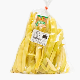 Fasole galbenă lată păstăi eco România 400g