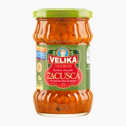 Zacuscă cu ardei capia copți și vinete, 250g