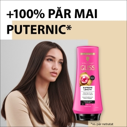 Balsam pentru păr lung predispus deteriorării Supreme Length 200ml