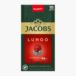 Lungo Classico 6, 10 băuturi 52g, capsule cafea compatibile Nespresso