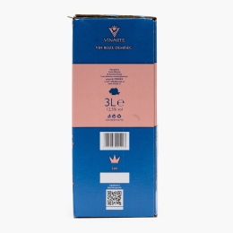 Vin rose demisec, 12.5%, bag in box 3l