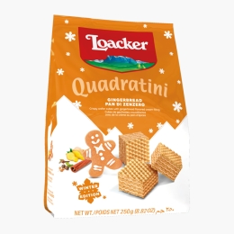 Napolitane Quadratini gingerbread 250g