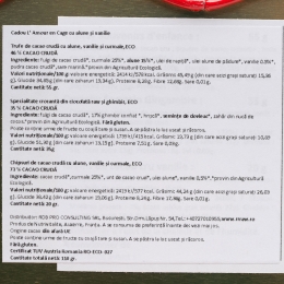 Cadou L' Amour en Cage cu alune și vanilie eco 110g