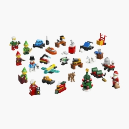 Calendar de advent Atelierul lui Moș Crăciun, 60510 City, 252 piese, +5 ani