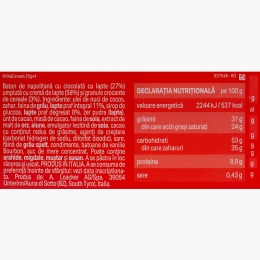 Napolitane Milk&Cereals 4x25g