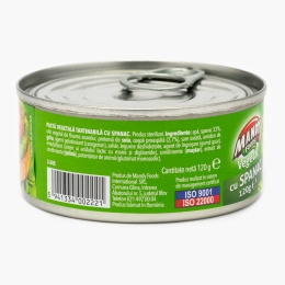 Pastă vegetală tartinabilă cu spanac 120g