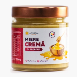 Miere cremă cu propolis 280g