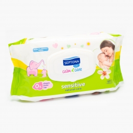 Șervețele umede bebeluși Sensitive 64 buc