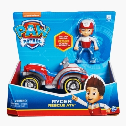 Mașinuță ATV cu figurină ryder 3+ ani