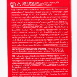 Vopsea permanentă pentru păr Ultra 1 Negru 100ml