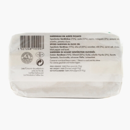 Sardine picante în ulei măsline 125g 