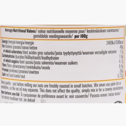 Cremă de arahide eco crunchy, cu sare 250g