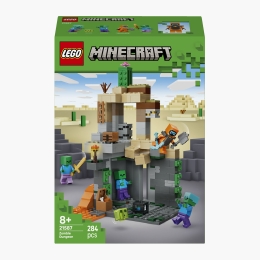 Temnița cu zombi, 21587 Minecraft, 284 piese, +8 ani