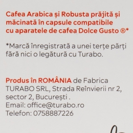 Espresso tip Dolce Gusto, 16 băuturi, capsule cafea 