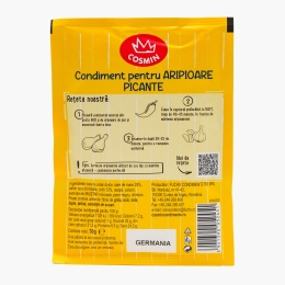 Amestec de condimente pentru aripioare picante 30g