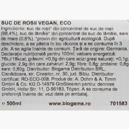 Suc de roșii eco 500ml