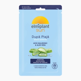 Mască șervețel cu acid hialuronic și aloe vera, După Plajă, 1 buc