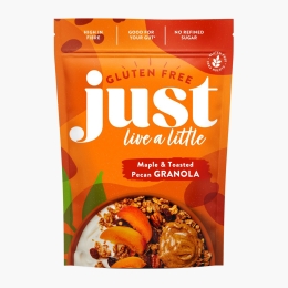 Granola cu nuci pecan și sirop de arțar, fără gluten 360g