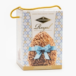 Ou de ciocolată cu lapte și alune coapte 230g