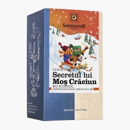 Ceai de fructe eco Secretul lui Moș Crăciun, 18 plicuri
