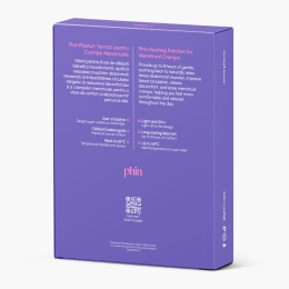 Plasturi termici pentru crampe menstruale, 3 buc