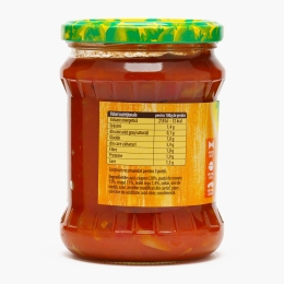 Ciuperci feliate și legume în sos de roșii 500ml