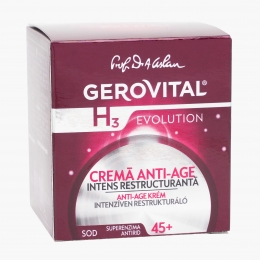 Cremă Anti-Age 45+ intens restructurantă 50ml