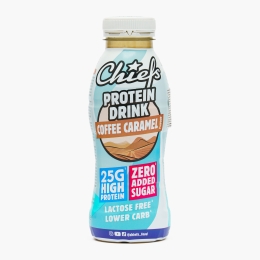 Shake proteic Coffee Caramel fără zahăr adăugat și fără lactoză, 330ml
