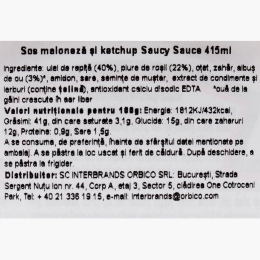 Sos de maioneză cu ketchup MayoKetchup 425g