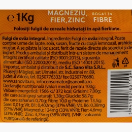 Fulgi de ovăz 1kg