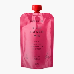Piure cu mere, zmeură, căpșuni și sfeclă roșie Root Power Mix 200g 