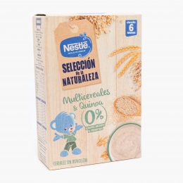 Nature Selection Multicereale și quinoa fără zahăr, +6 luni, 270g