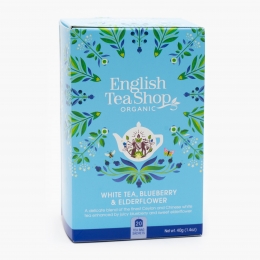 Ceai eco White Tea Blueberry and Elderflower 40g