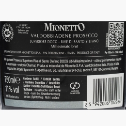 Prosecco alb brut Valdobbiadene Rive di Santo Stefano DOCG, 11%, 750ml