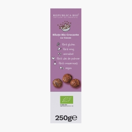 Biluțe eco crocante cu cacao, fără gluten 250g