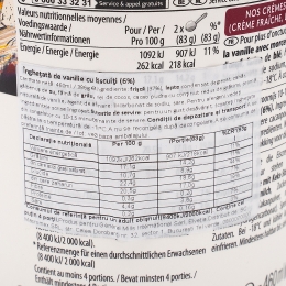 Înghețată cu biscuiți 386g