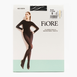 Ciorap microfibră Paula 40 den Black 5