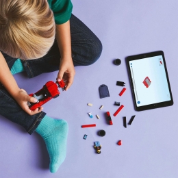 Mașină sport roșie, 60448 City, 109 piese, +5 ani