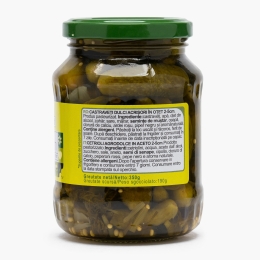 Mini castraveți dulci-acrișori în oțet 350g