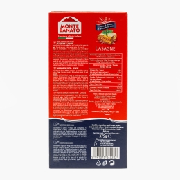 Paste făinoase din făină de grâu dur pentru Lasagne 375g